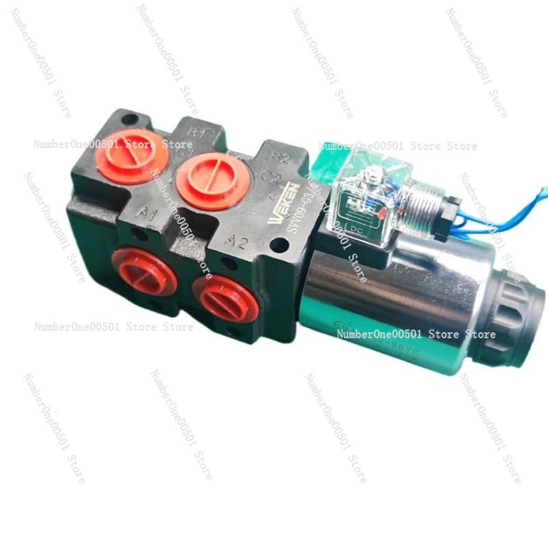 

2 Position 6 Port Hydraulic Valve Winch Directional Control Valve for Excavator Loader