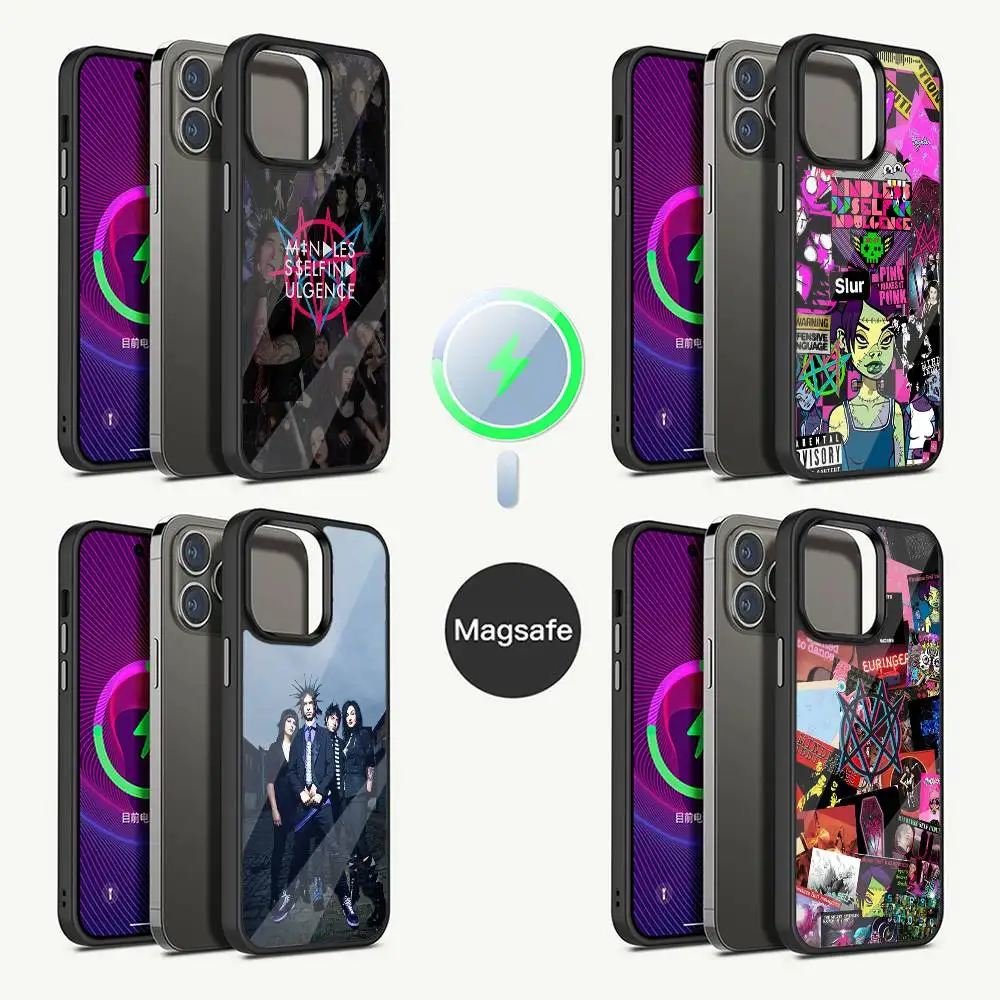 

Msi Mindless Self Indulgence Phone Case For iPhone 16,15,14,13,12,11,Pro,Max,Plus,Mini,Magsafe,Magnetic Wireless Charging Case