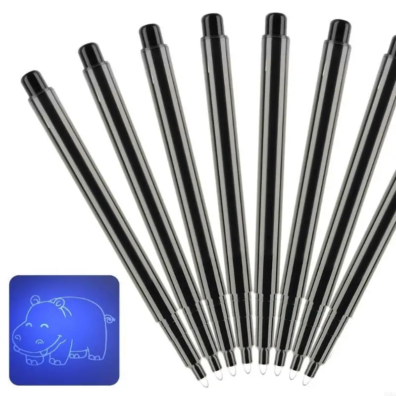 62ka Invisible caneta 2pcs espião caneta magic-marker caneta use com UV Light Kids-Toys