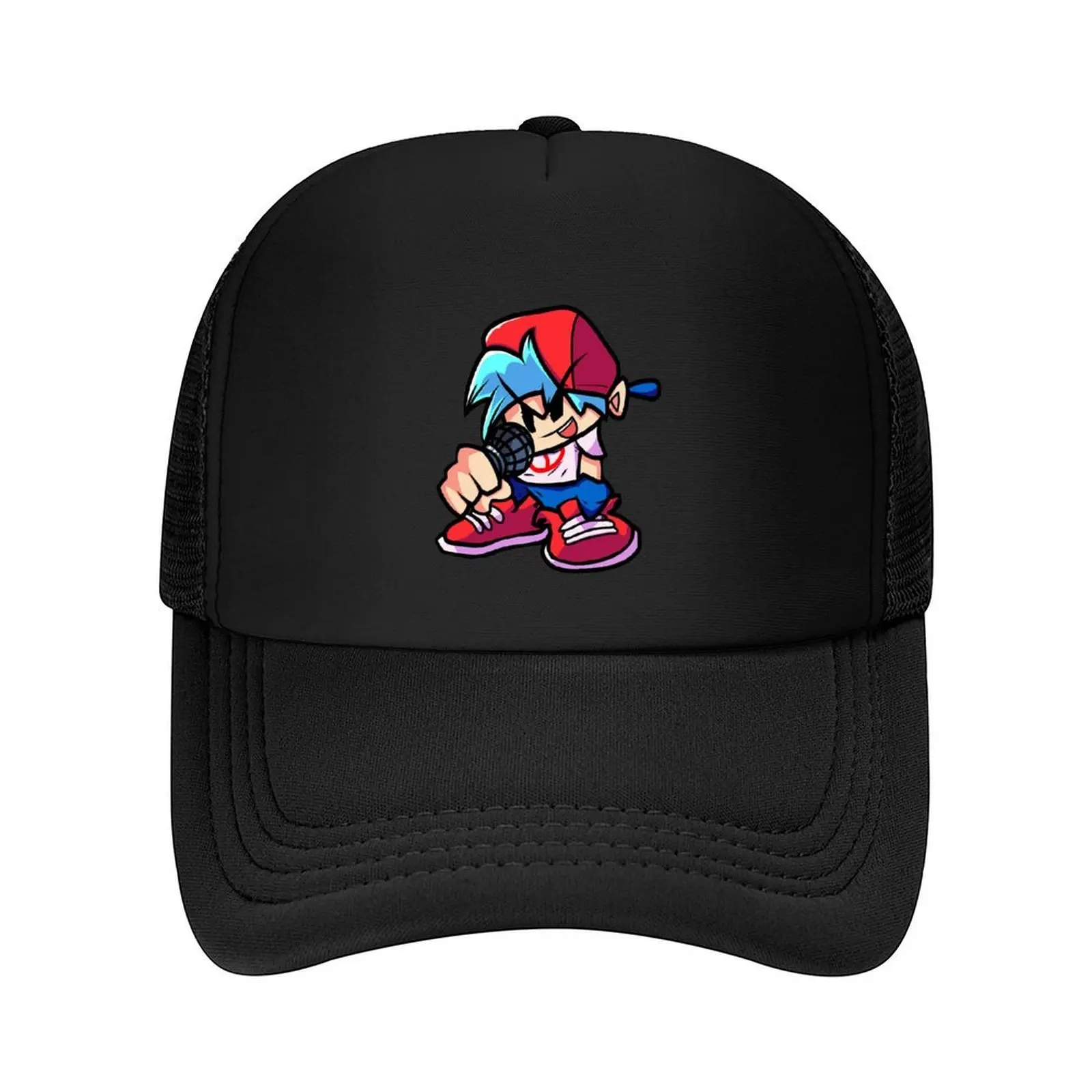 

BoyFriend FNF Detailed Version Baseball Cap Anime Hat luxury caps Anime Rave Ladies Men's