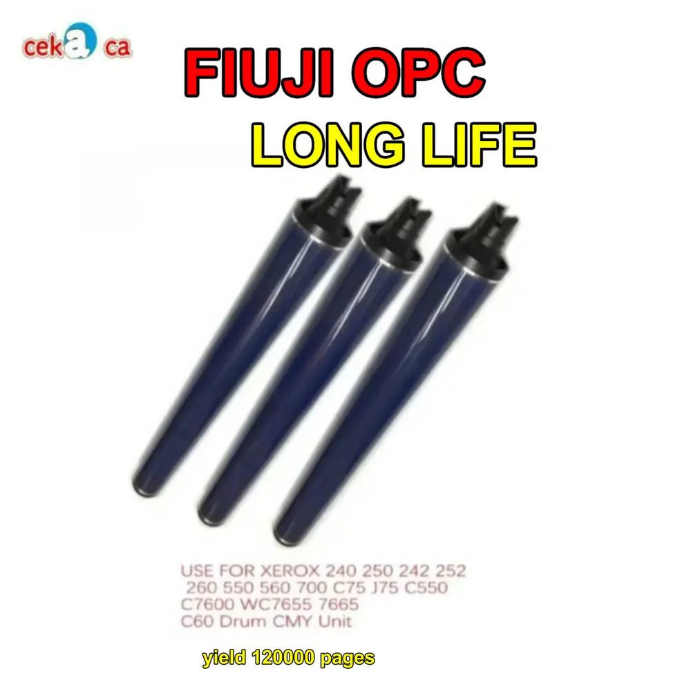 

3PC DC240 DC250 Color OPC Drum for Xerox 560 242 250 240 252 260 550 700 C75 J75 C550 C7600 7655 7665 C60 C70 Printer Drum Unit