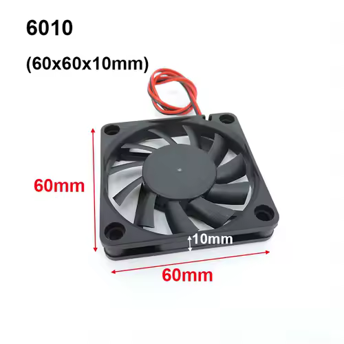 4010 12025 8010 30mm dc 5V 12V 24V Cooling Fan Brushless Motor Case Quiet 40MM 50MM 60MM 70MM 80MM 90MM 120MM for 3D print 2PIN - Image 10