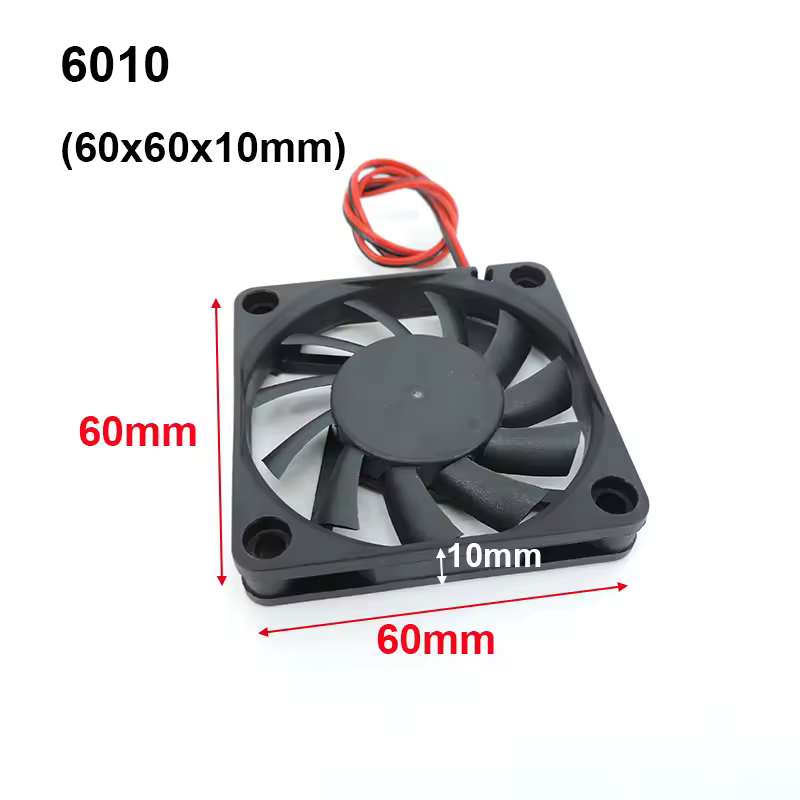 4010 12025 8010 30mm dc 5V 12V 24V Cooling Fan Brushless Motor Case Quiet 40MM 50MM 60MM 70MM 80MM 90MM 120MM for 3D print 2PIN - Image 10
