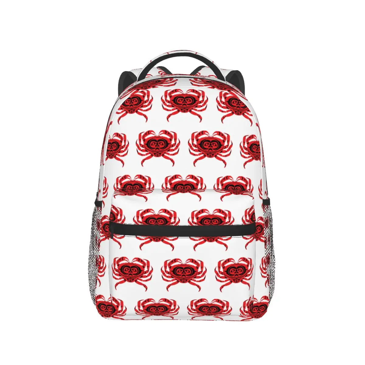 Red Rock Crab Rucksäcke Jungen Mädchen Bücher tasche Studenten Schult aschen Cartoon Reise Rucksack Umhängetasche große Kapazität