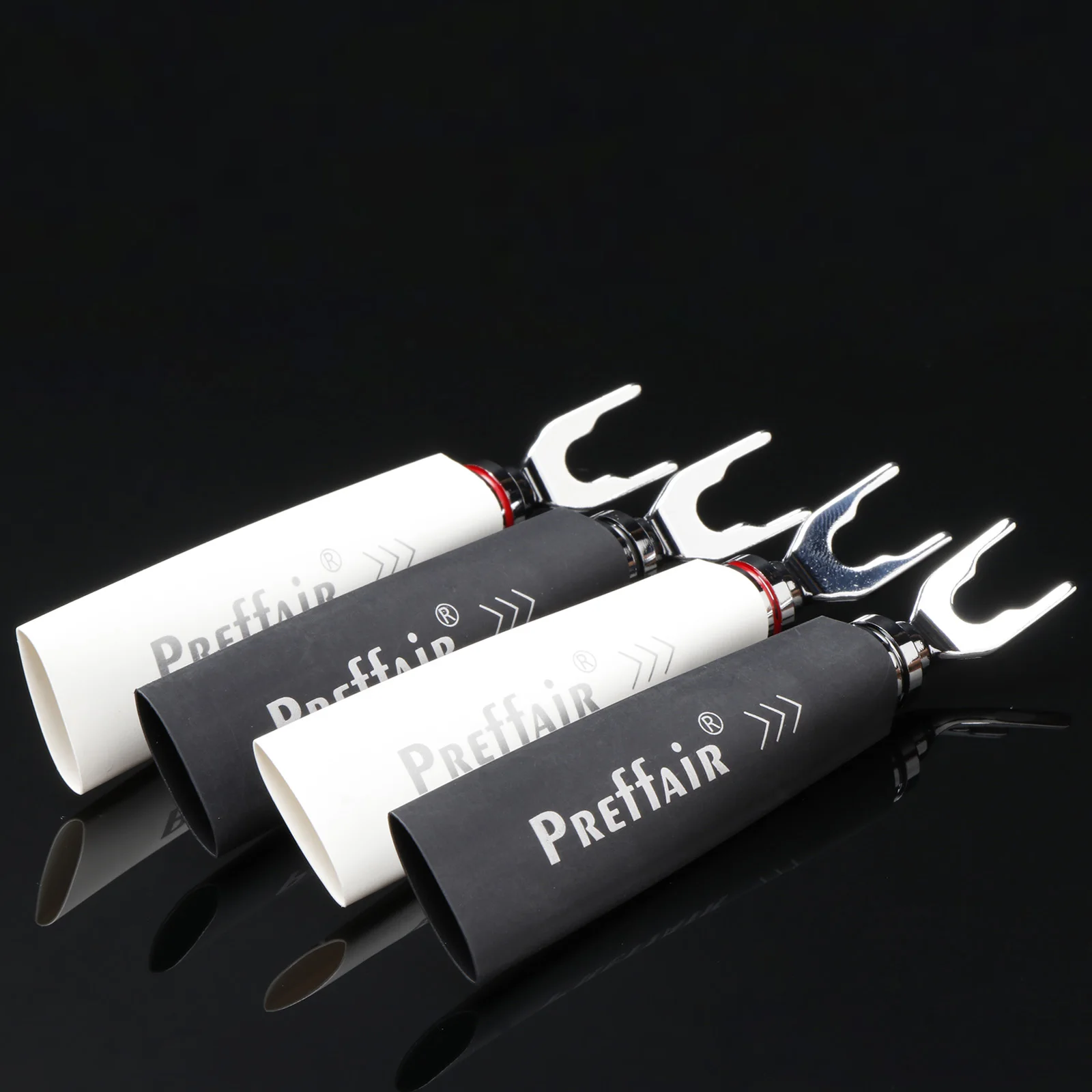 

SY1506 Banana Y spade Plug Connector Rhodium or Gold Plated Fork Plug HIFI Audio Speaker Banana Y-Type Plugs Adapter