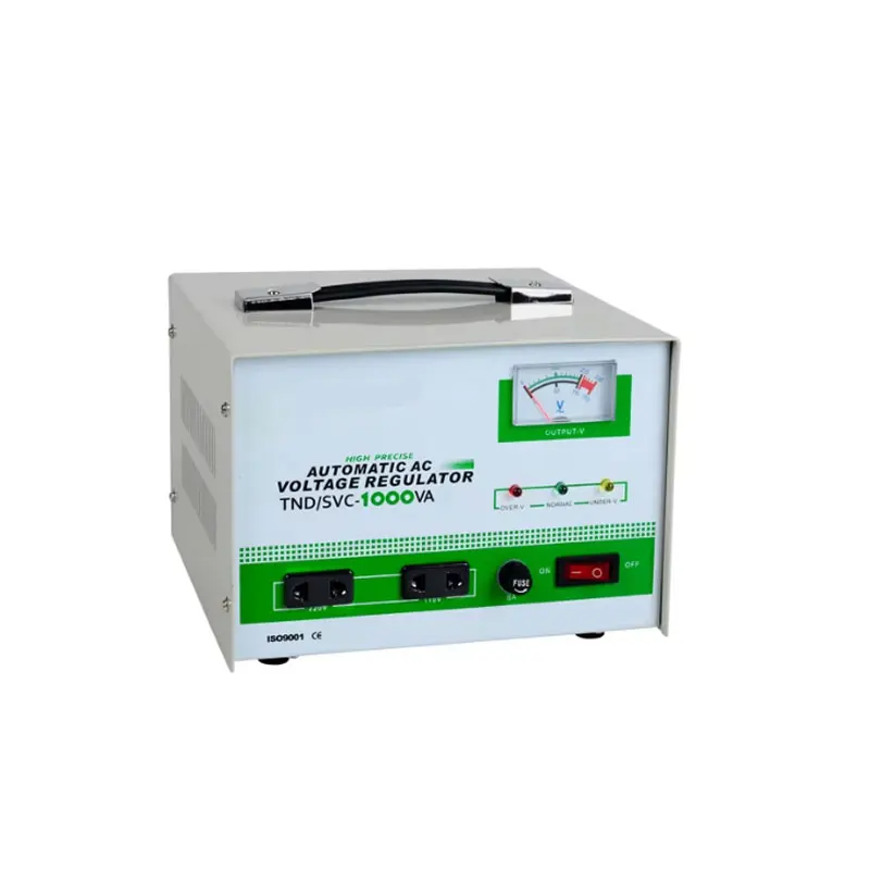 Servo Control Single Phase Voltage Stabilizer SVC Series Products 1KW 1.5KW 2KW 3KW 5KW 10KW Fully Automatic Voltage Regulator