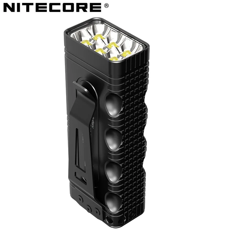 NITECORE TM12K 12000 Lumens Tactical Flashlight USB-C Rechargeable Built-in 21700 Li-ion Battery