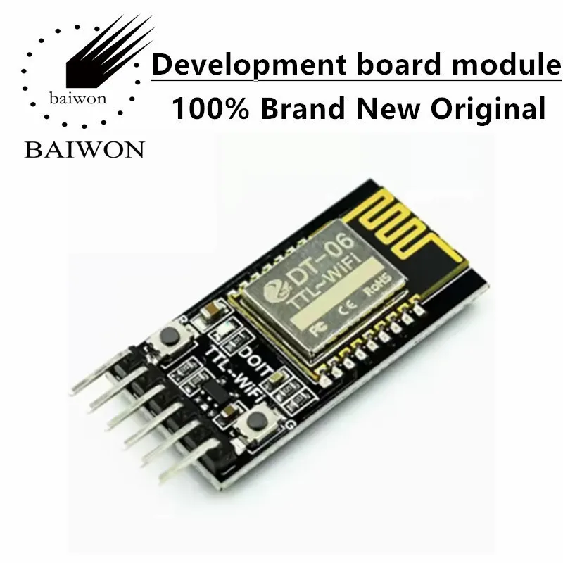 DT-06 Wireless WIFI Serial Port Transparent Transmission Module TTL to WIFI Compatible Bluetooth HC-06 Interface ESP-M2