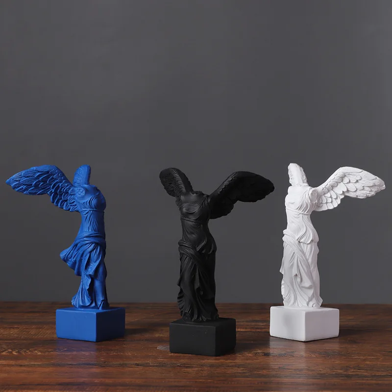 

European resin statue headless angel handicraft luxury home TV cabinet wine cabinet decoration creative soft furniture
