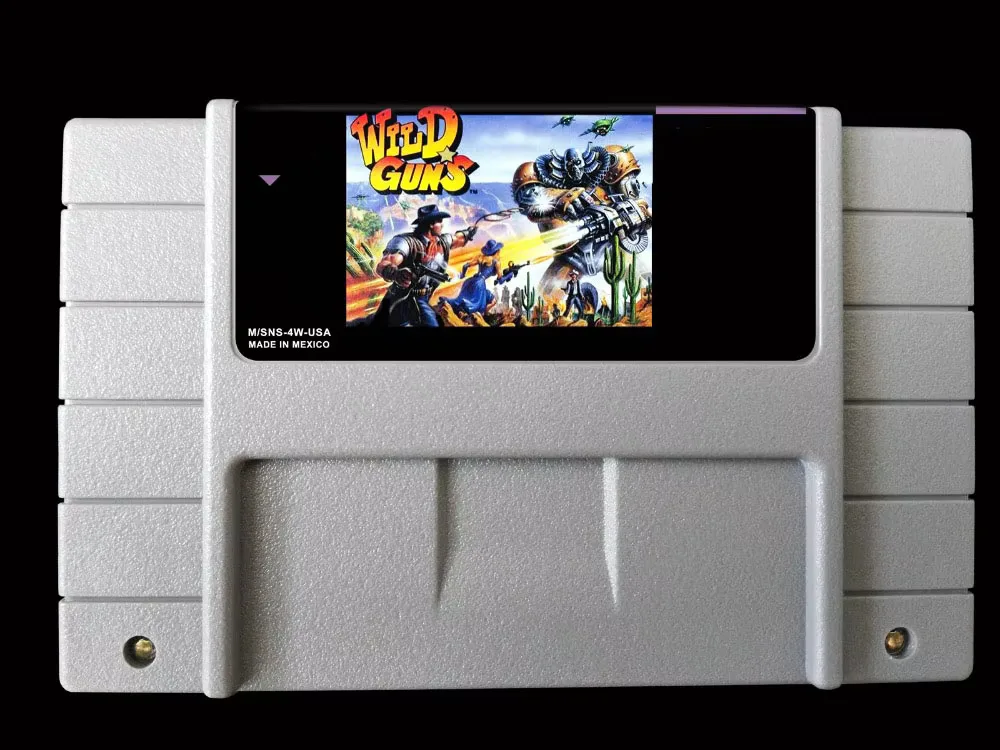 

16-битные игры ** Wild Guns (версия для США!!)