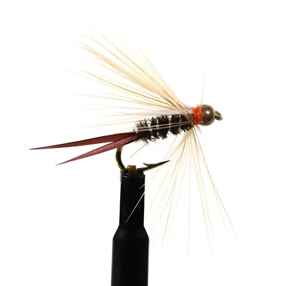 5PCS Portable Flies Lure Trout Fly Fishing Flies Streamer Fly Muddler Egg Leech  Minnow Shrimp Artificial Lure Bait