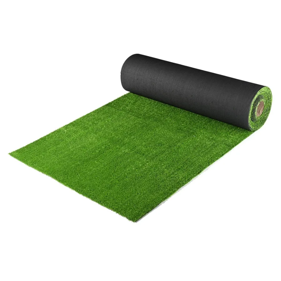 

Artificial Grass Mat for outdoor landscaping, PE+PP material, green color, UV-resistant and drainage-friendly