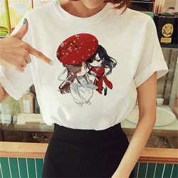 Tian Guan Ci Fu Tgcf t-shirts women manga t-shirts girl y2k clothing