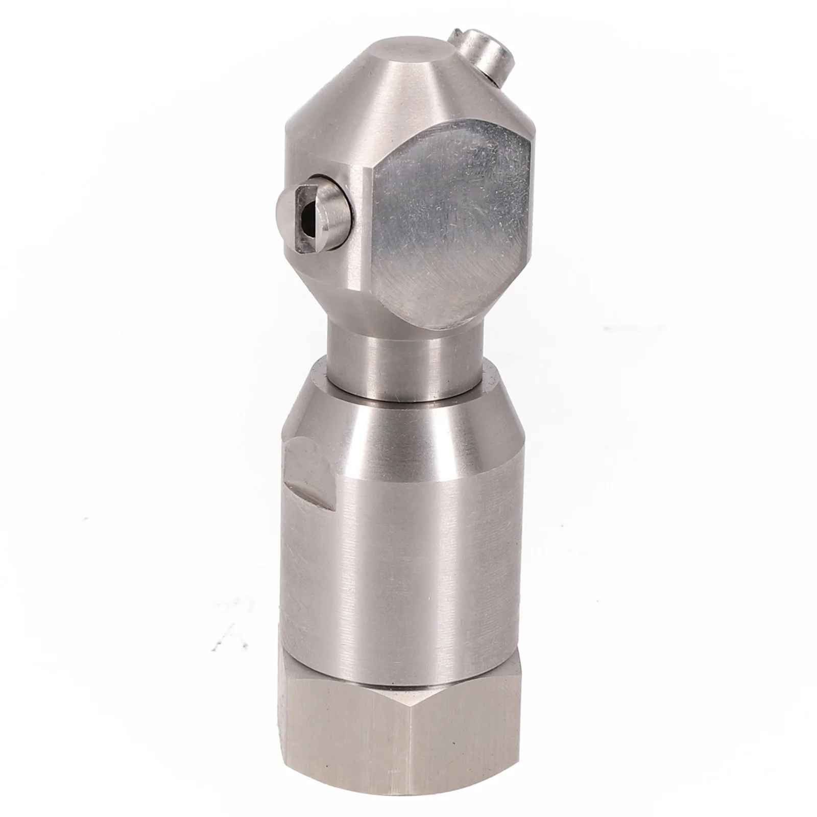 Stainless Steel Rotating Tank Cleaning Nozzle with For 360 Degree Coverage for Containers Pipes and Storage Vessels