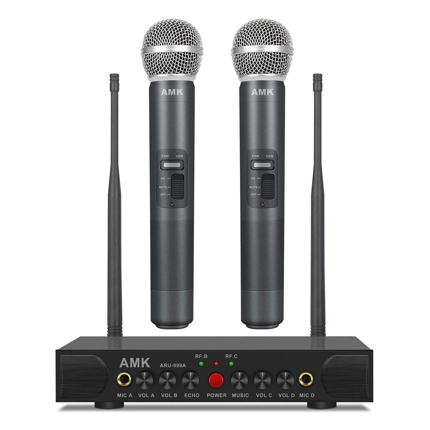 Do Brasil Karaoke for Home Wireless Microphone UHF Professional Handheld Mics Party Wedding Church Show Meeting Freeshipping