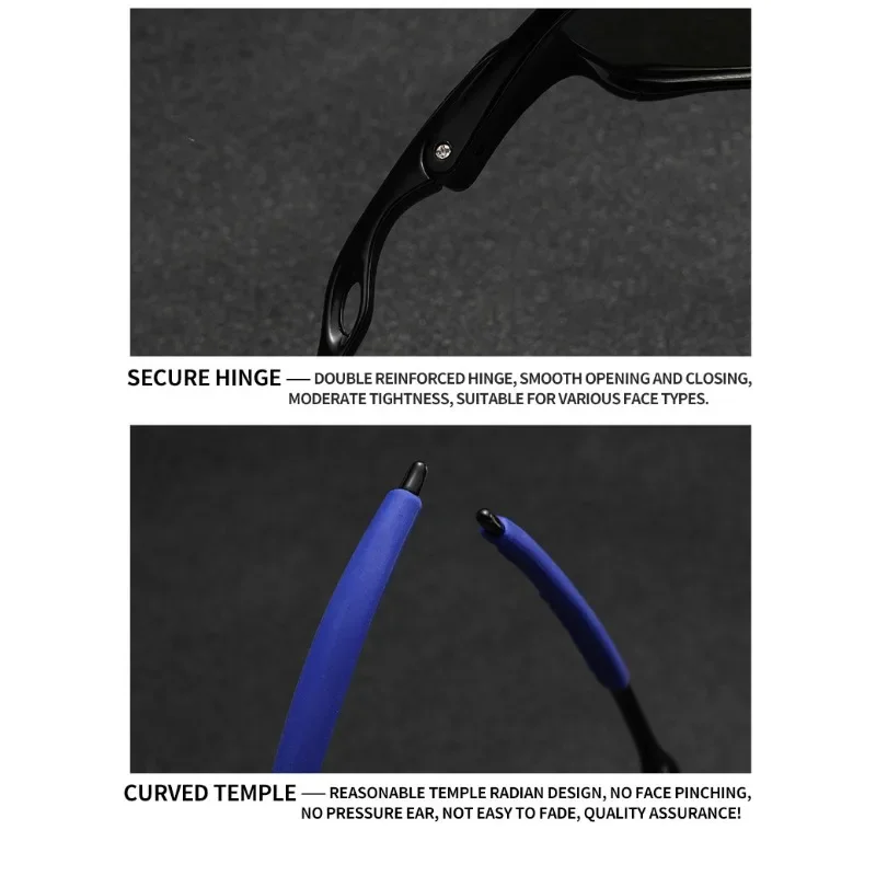 Retro-Sonnenbrille, bunte Sport-Sonnenbrille, winddicht, UV400, UV-Schutz, modische Sonnenbrille für Männer und Frauen – Detail 5
