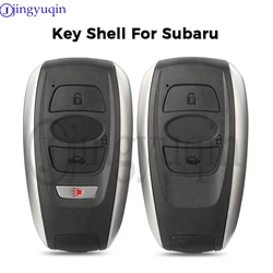 jingyuqin 3/4Buttons Remote Smart Car Key Shell Case For Subaru BRZ Legacy Impreza Forester WRX Outback XV Crosstrek Replacement