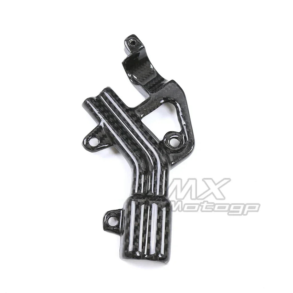 Carbon Fiber Motorcycle Brake Cable Holder Guard For DUCATI Streetfighter V4 V4S 2020 2021 2022 Fuel Oil Line Cover Protector - Image 6