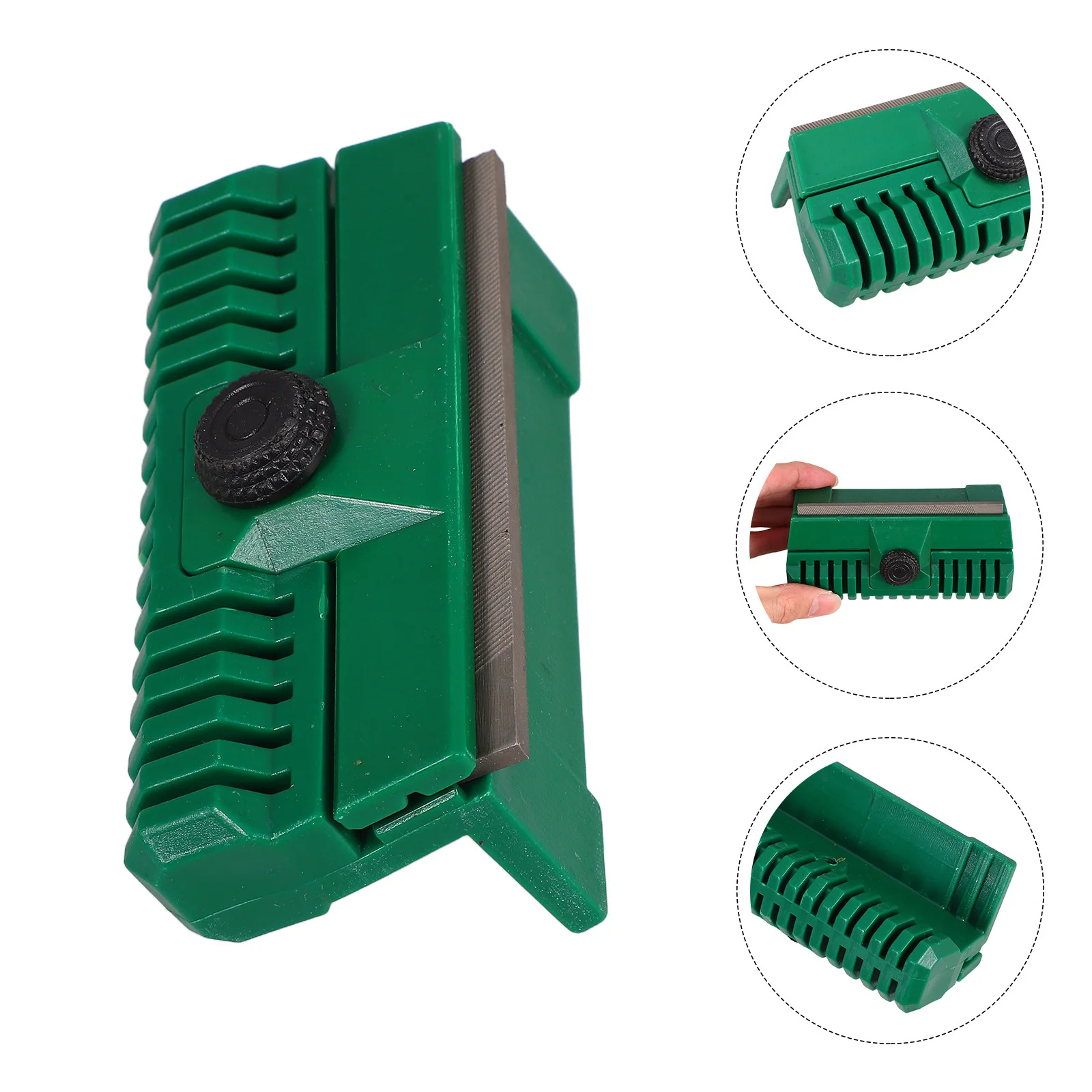 

Guide Bar Sharpener Tool Compact Plastic Rail Repair Equipment For Efficient Chainsaw Maintenance Chainsaw File Guide Tool