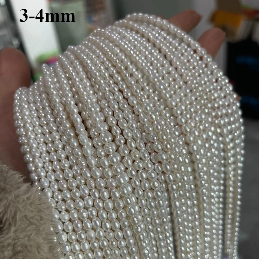 Natural Freshwater Pearl Beads High Quality irregular shape Punch Loose Beads DIY Necklace Bracelet for Jewelry Making 2-2.5mm