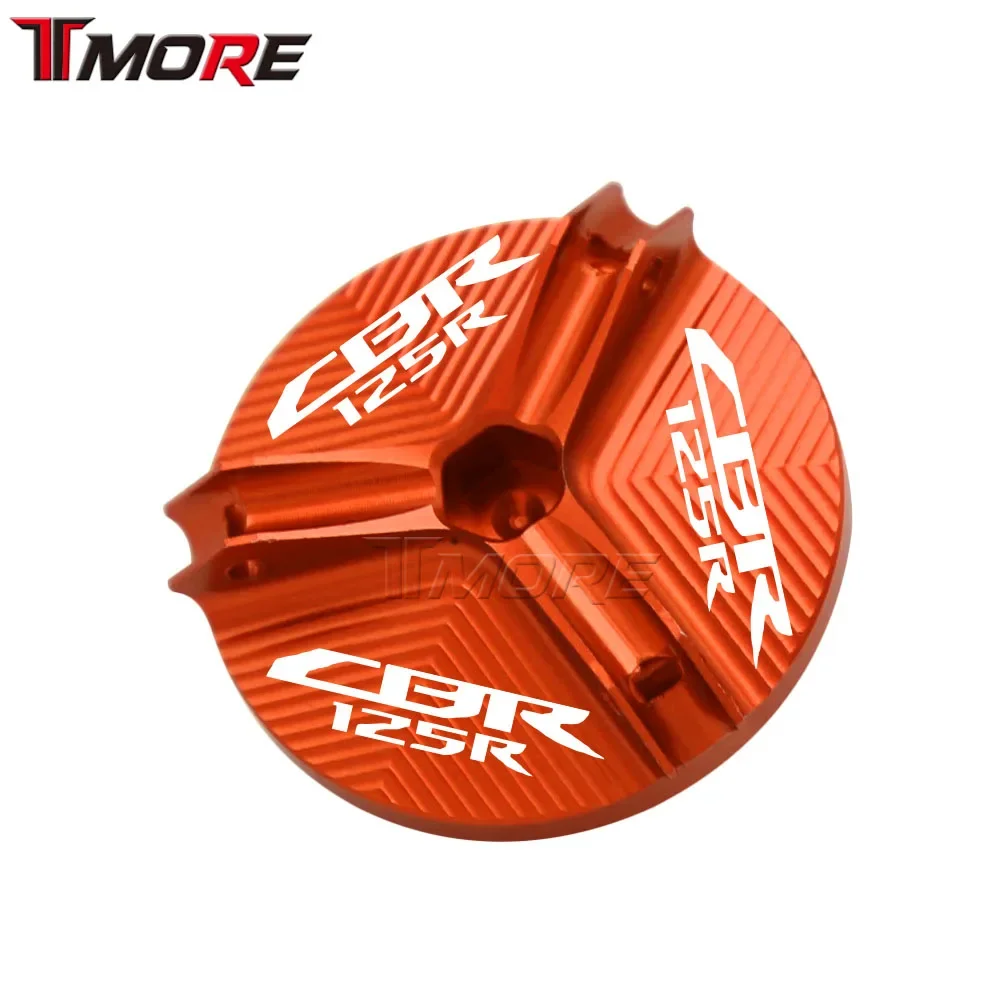 Oil Filler Cup For HONDA CBR125R CBR 125 R 2005 2011-2020 Motorcycle Accessories Engine Oil Drain Plug Sump Nut Cup Cover