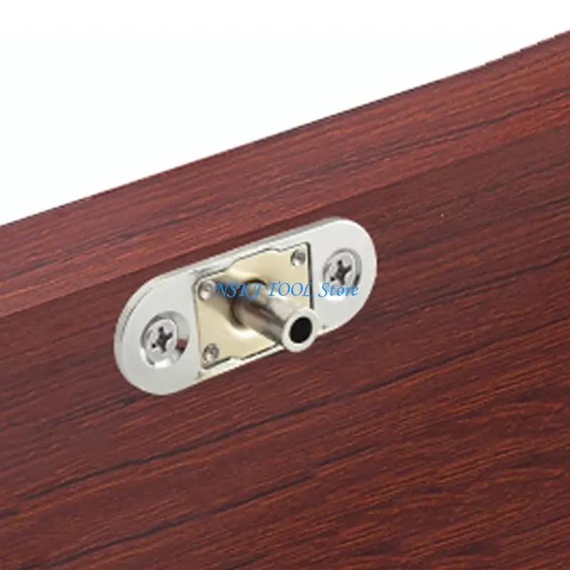 L8RC Professional Sliding Door Locking Steel Cylinder With Fixing Plate And Mounting Screws