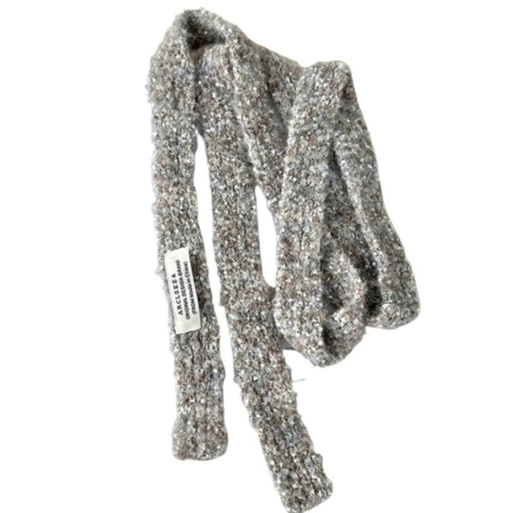 

Fashion Harajuku Spicy Girl Scarf Soft Warm Long Narrow Scarves Korean Style Neckerchief Plush Knitted Scarves Outdoor