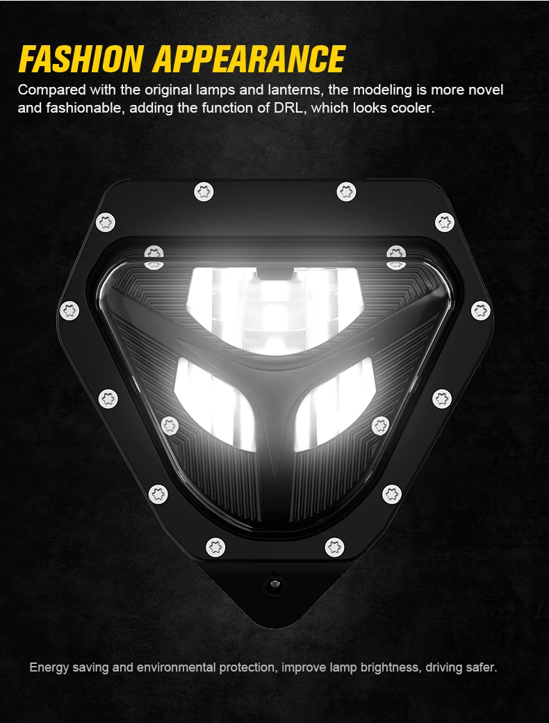

Factory Hot Selling Morsun E-mark Approved Motorcycle LED Headlight Assembly for Sherco 2012-2023 Dirt Bike LED Headlamp Accesso
