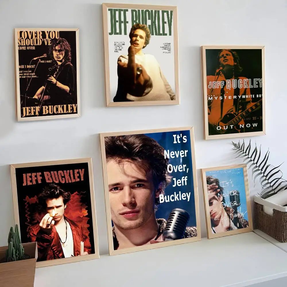 Singer Songwriter J-Jeff B-Buckley Classic Movie Posters HD Quality Poster Wall Art Painting Study Nordic Home Decor
