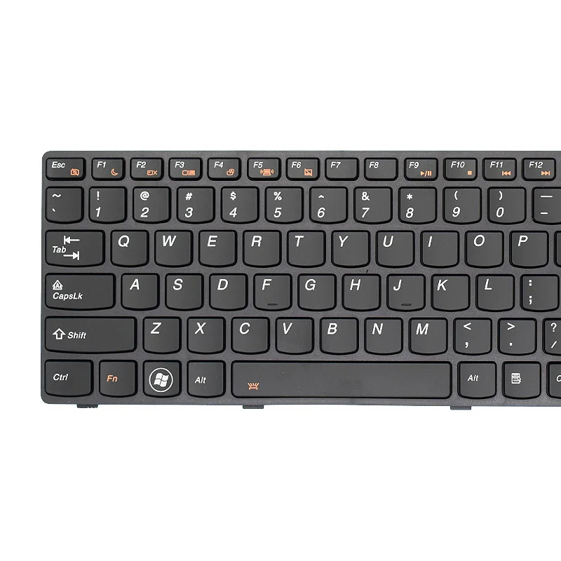 Teclado de ordenador portátil con retroiluminación, accesorio para Lenovo IdeaPad Y580, Y580N, Y580NT, T4b8, 25203133, 25207342, PK130N02C04, RU US, nuevo