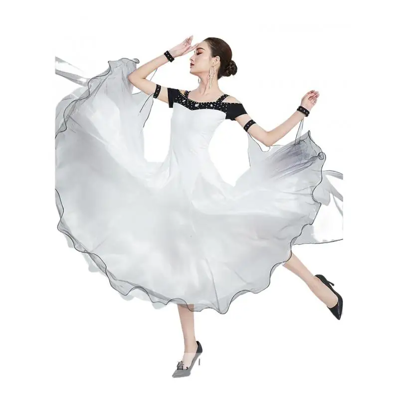 

2024 New Ballroom Dance Competition Dress Dance Ballroom Waltz Dresses Standard Dance Dress Women Ballroom Dress 20462