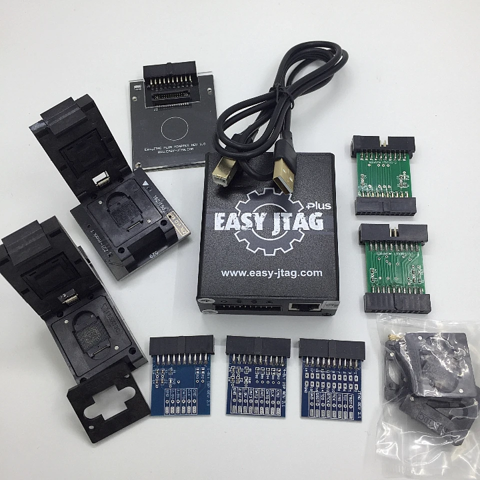 2024 original Z3X Easy Jtag Plus Full Set EMMC Socket + Easy-Jtag Plus UFS BGA-153 Socket Adapter