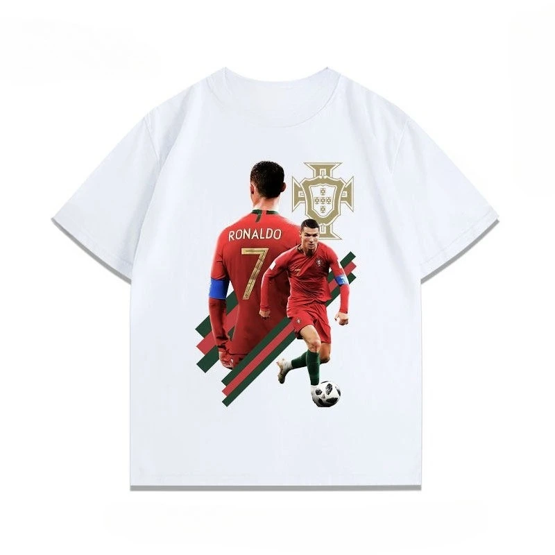 The God in Desperate Situations Ronaldo Football Fan T-shirt for The World Cup CR7 Supporter Men's Women's 2026 Summer T Shirt