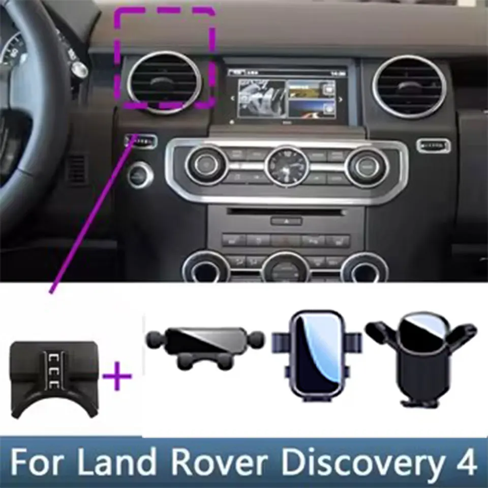 

For Land Rover Discovery 4 2010 2011 2012 2013-2016 Car Phone Holder Special Fixed Bracket Base Mobile Phone Mounts Accessories