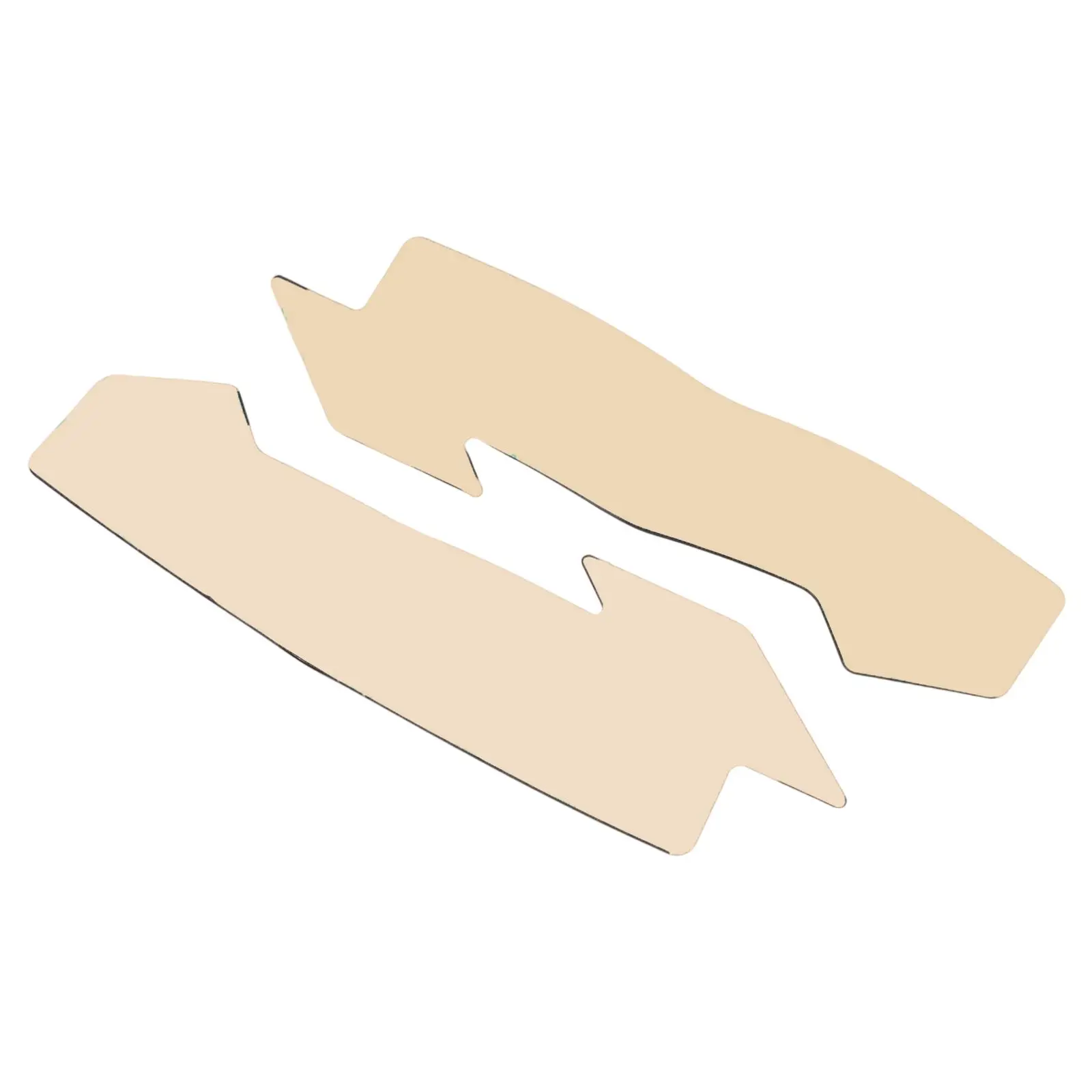 2PCS Silicone Stickers for Bike Chain Stay and Frame Protection Against Stone Chips Rock Strikes and General Wear