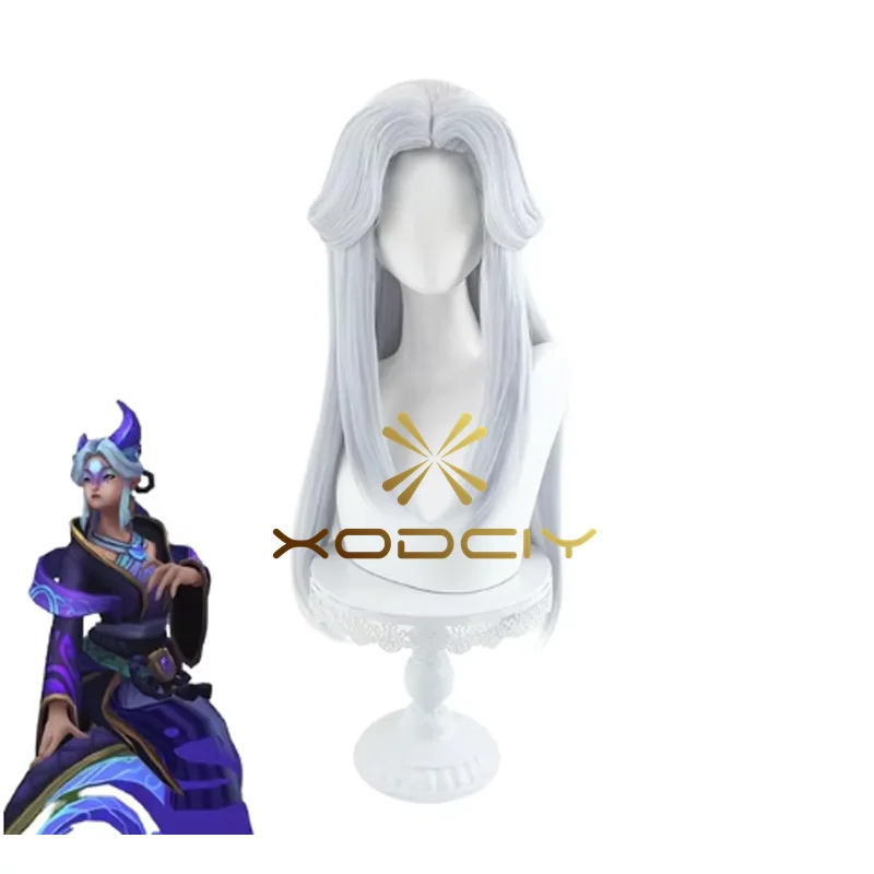 Spiel LOL Spirit Blossom Alune Cosplay Perücke 65 cm Lange Frauen Cosplay Perücken Hitzebeständige Synthetische Haar