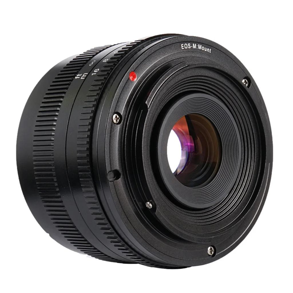 50mmF1.8 Large aperture micro-single fixed focus lens e-mount eosm port, manual small spittoon 50 1.8