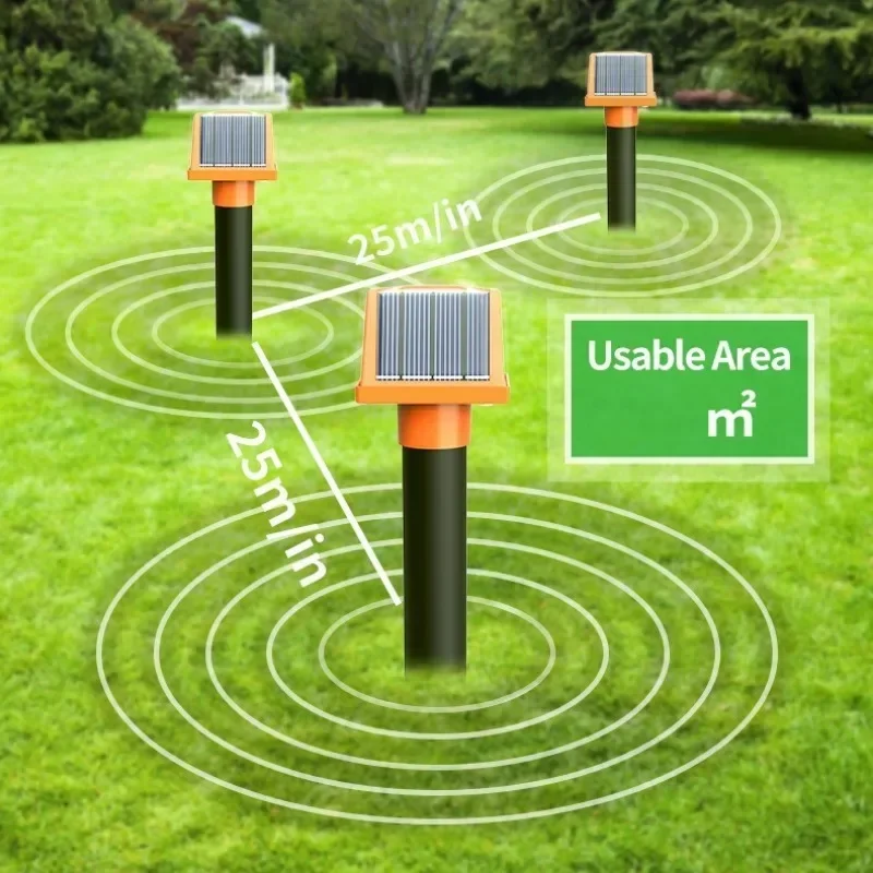 Рисунок 3 - отпугиватель кротов на солнечной батарее