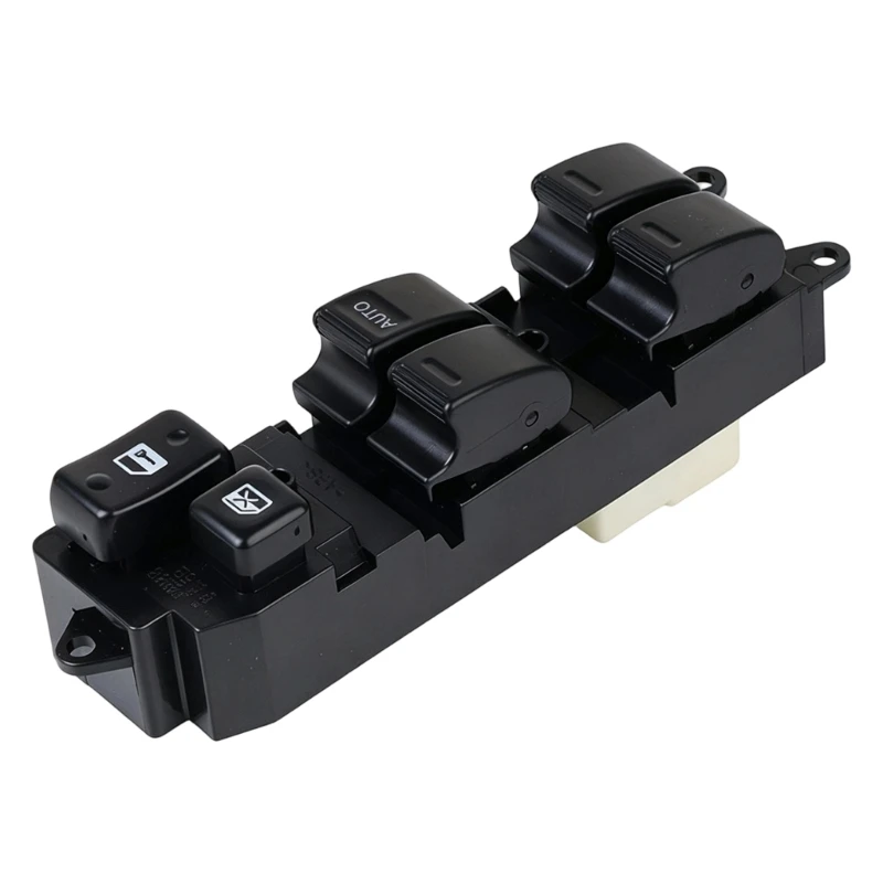 Door Mounted Window Lift Panel for 1990-1998 Vehicle Fitment, Driver Door Four Button Layout, 8482035020 Part Number for Routine