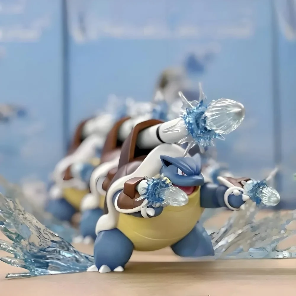Anime Pokemon Figur Blastoise Action-figuren Pvc Sammlung Modell Spielzeug für Kinder Geschenke 15,5 cm