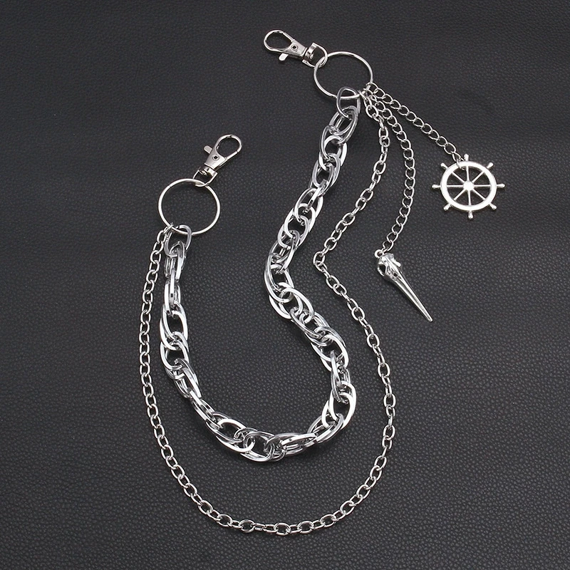 Double Layer Pant Chain With S - Men Accessories Chain recension och pris
