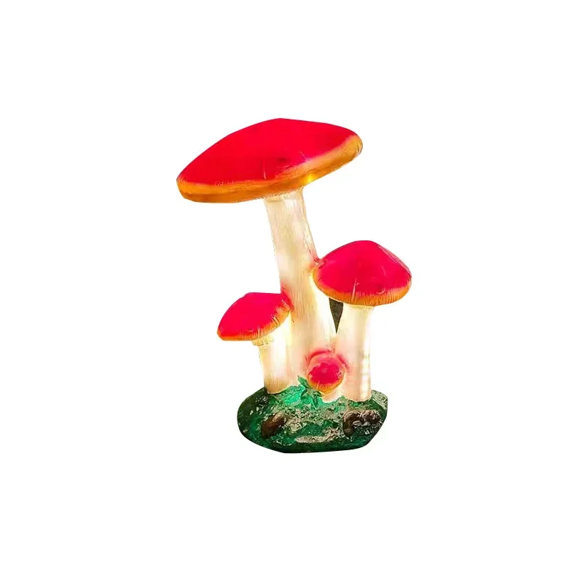 

Simulation luminous mushroom light outdoor waterproof solar garden decorative landscape light
