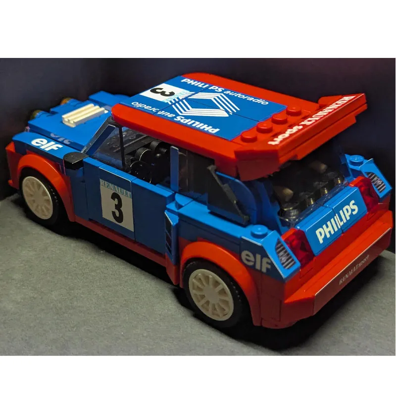 

MOC-104635 Новый классический спортивный гоночный автомобиль 1990-х годов, модель строительного блока 396 деталей MOC, креативная детская игрушка на день рождения для мальчиков, подарок