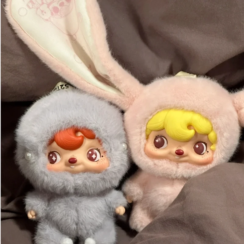 حقيقية Pouka Pouka سلسلة دمية الفينيل صندوق أعمى Kawaii حقيبة المعلقات ديكور Pouka الشكل جمع صندوق غامض لعبة عصرية الهدايا
