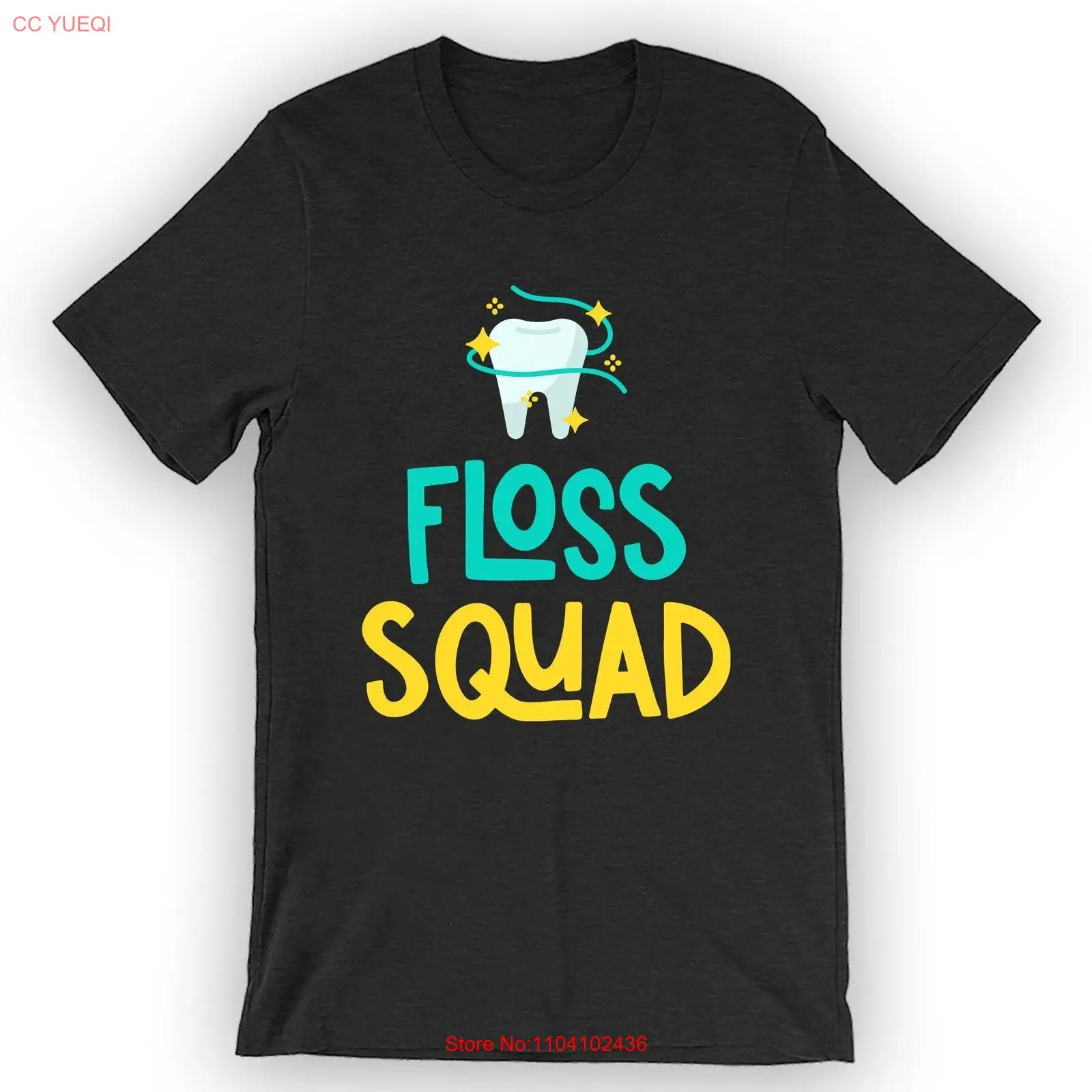 Unisex Floss Squad T-Shirt Funny Dentist Shirt