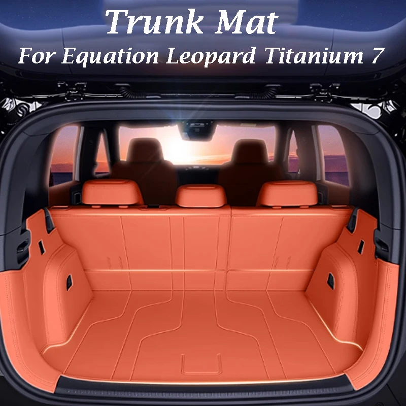 

For BYD Leopard Titanium 7 2025 2026 Trunk Liner Fully Enclosed New Car Accessories Interior Modification Supplies