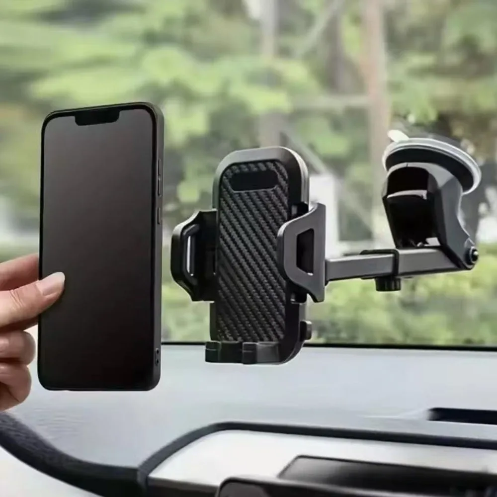 Car Phone Holder 360° Windshield Mobile Cell Support Smartphone Universal Mount Stand For iPhone 12 11 7 8 Samsung Huawei view 2