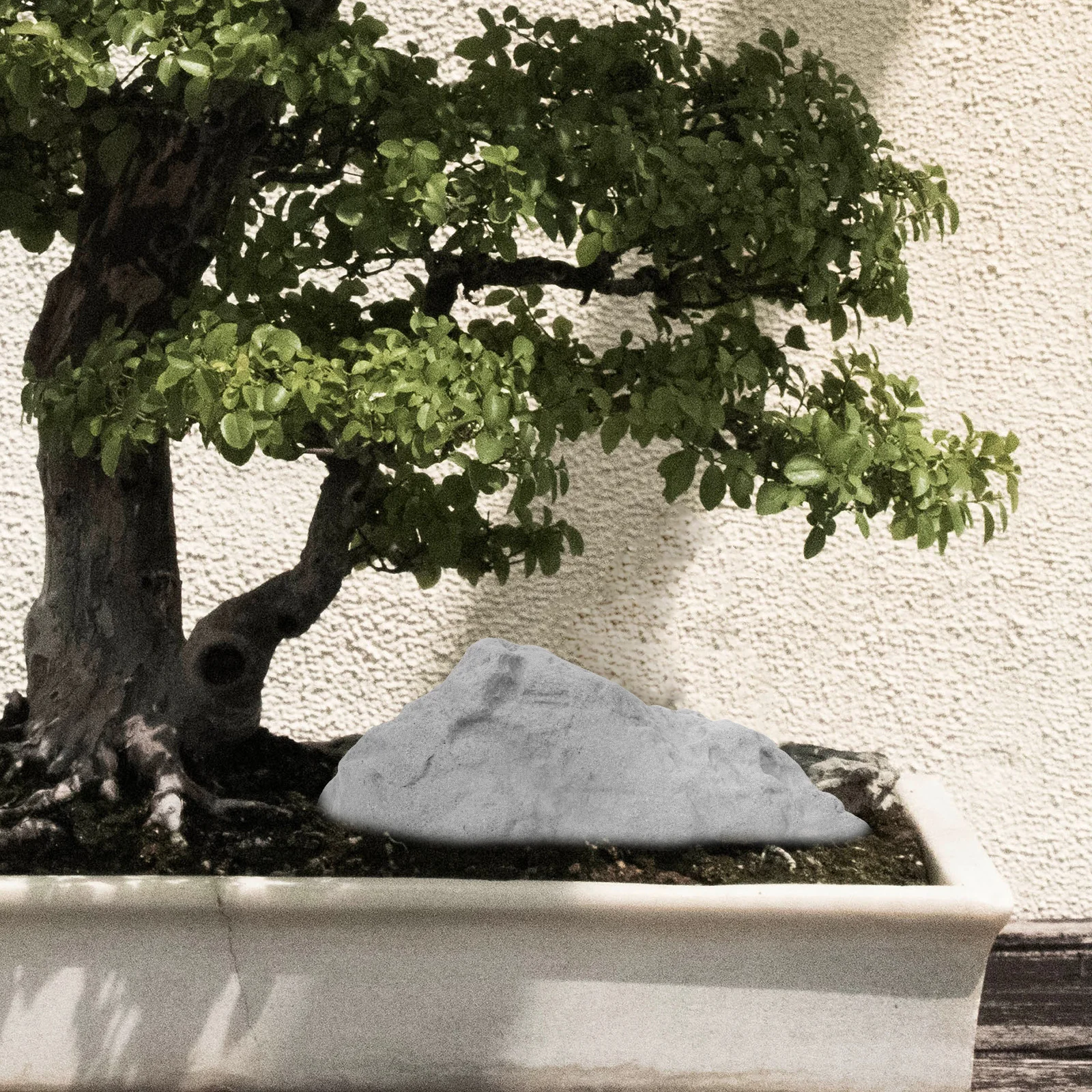 

Fish Tank Rockery Ornament Sandstone Garden Decorations Outdoor Flowerpot Landscaping Zen Yard Accessories Simulation for Home
