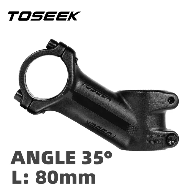 Toseek-アルミニウム製自転車ハンドルバーステム,テーブルパーツ