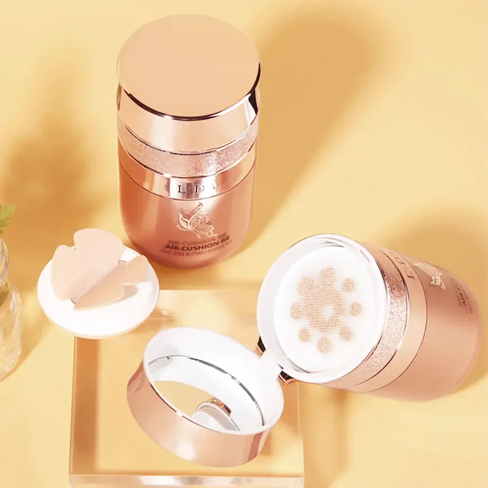 BB Cream cuscino d'aria con soffio di polvere idratante fondotinta schiarente correttore CC crema Base cosmetici per il trucco